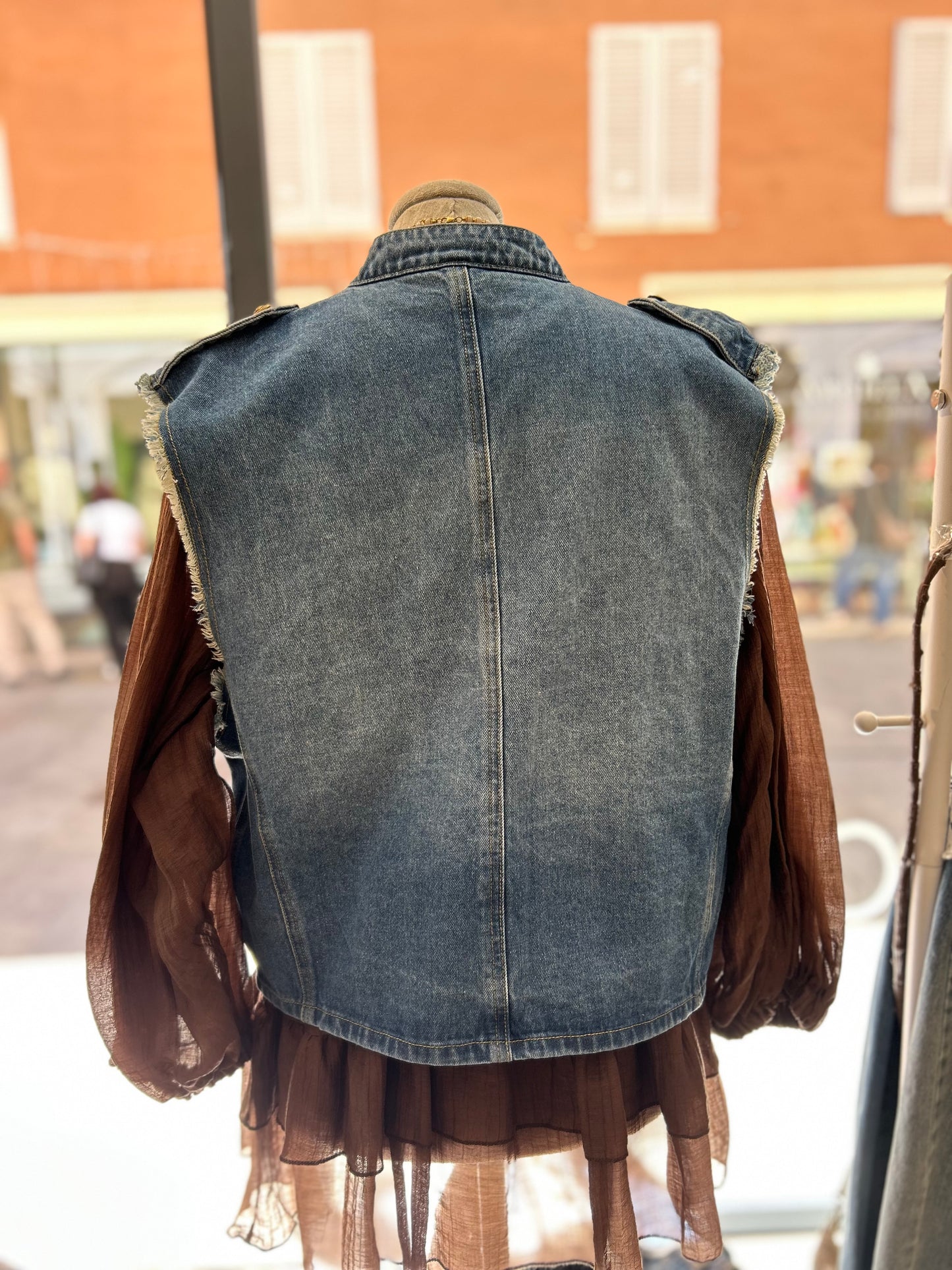 Gilet jeans Napoleon