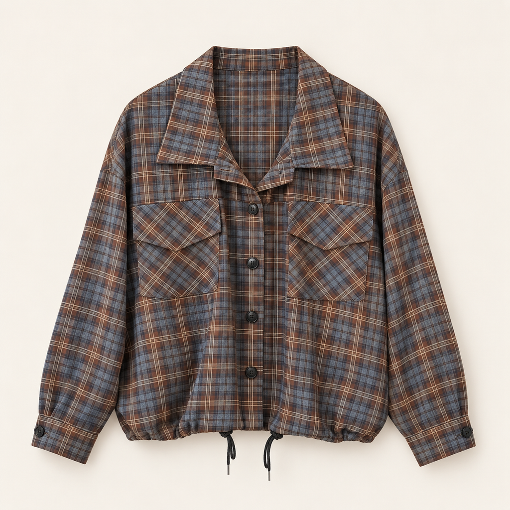 Camicia arricciata