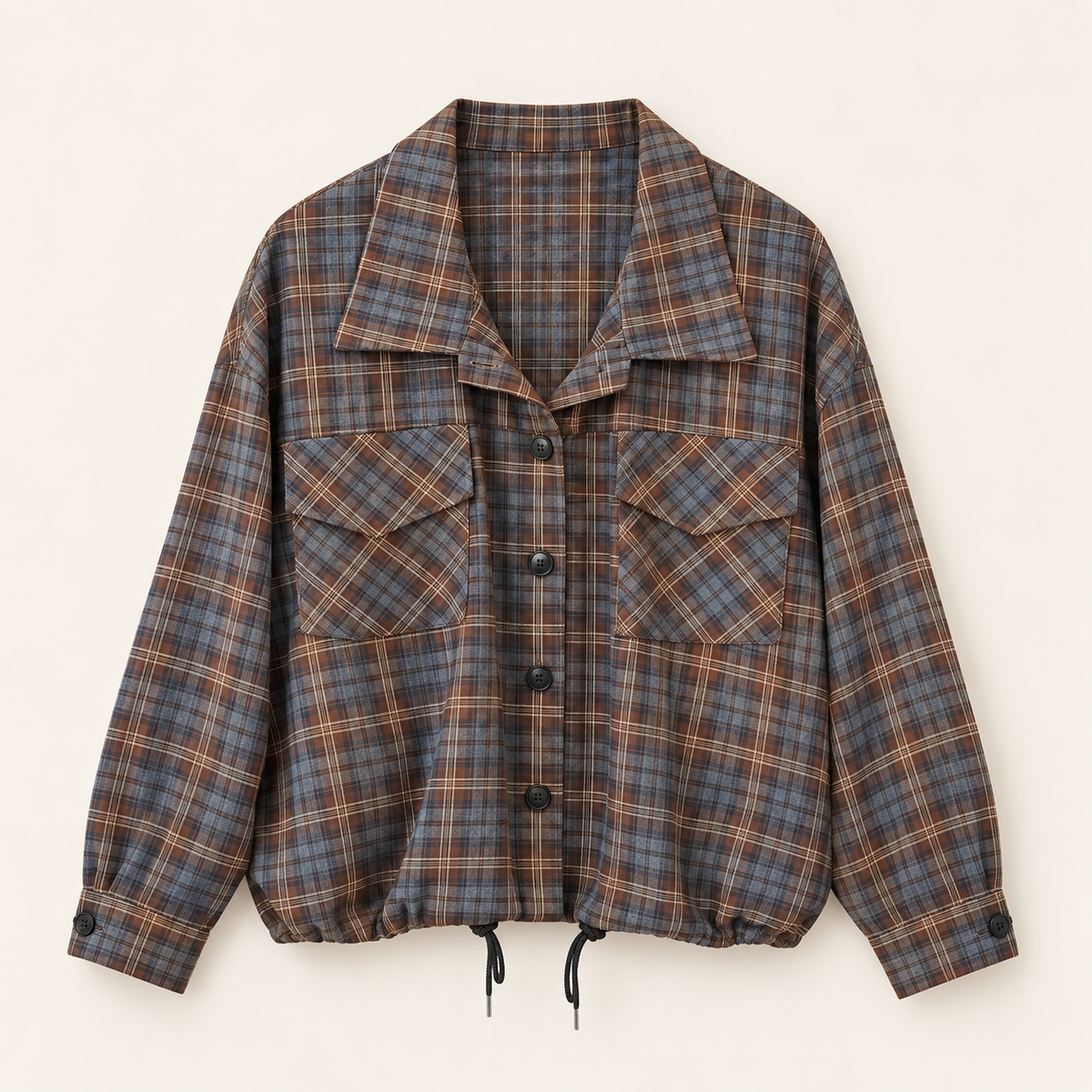 Camicia arricciata