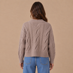 Cardigan con bottoni