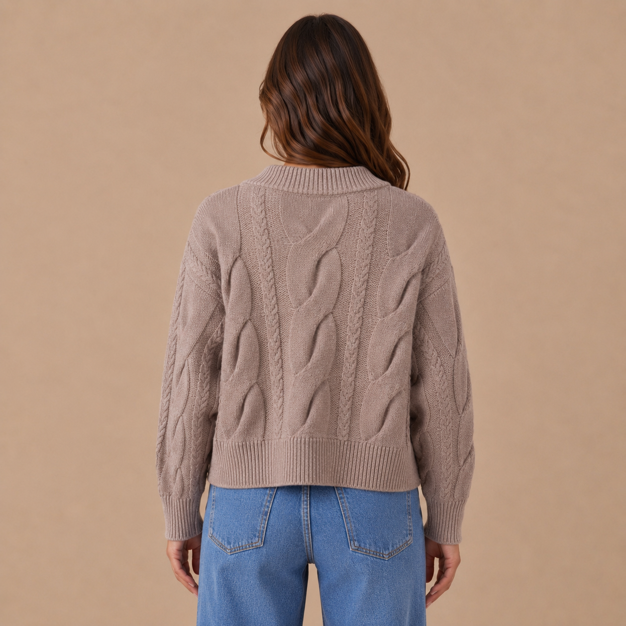Cardigan con bottoni