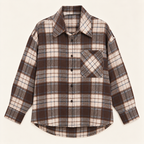 Camicia check taschino