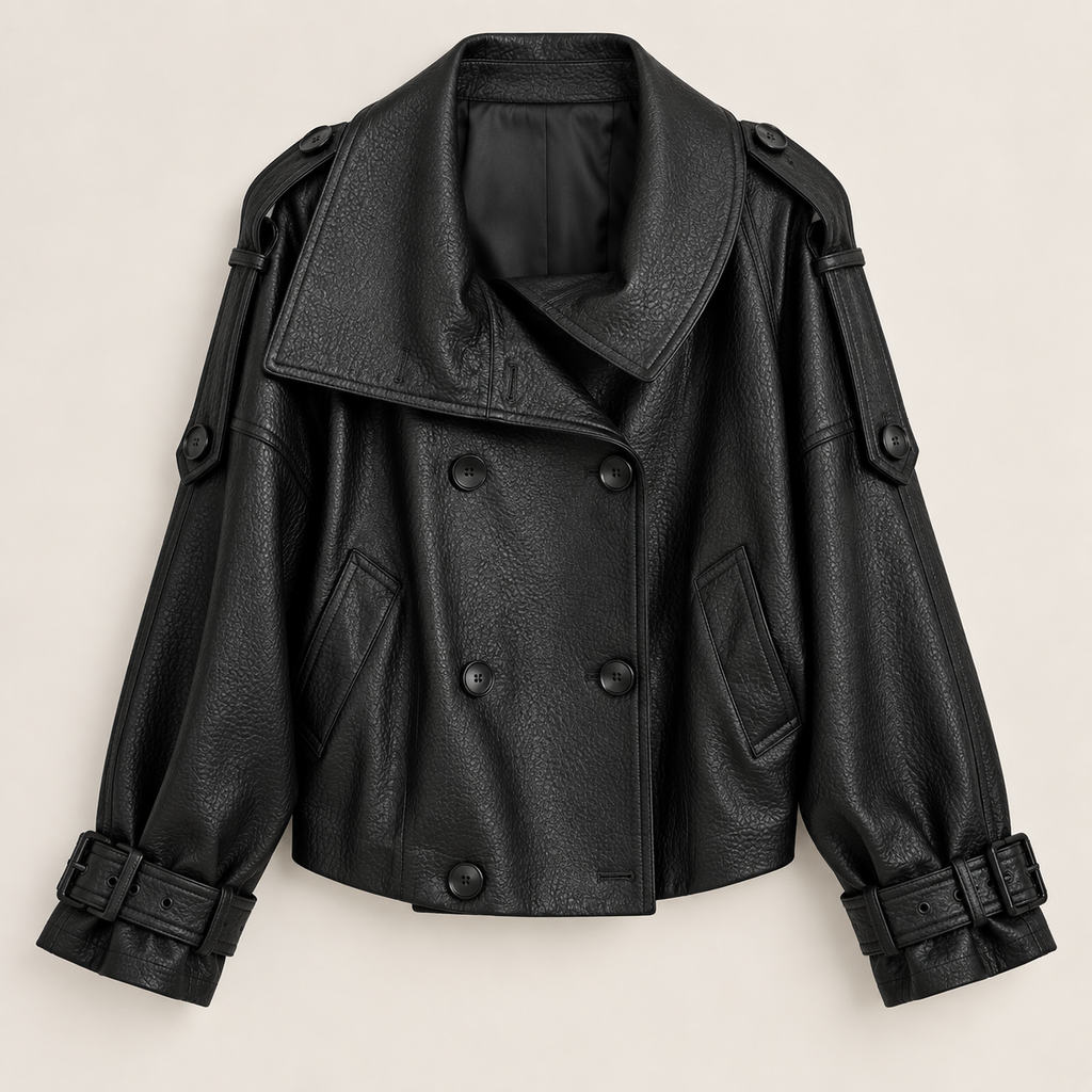 Bomber eco-pelle