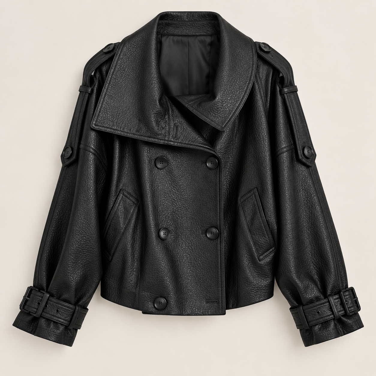 Bomber eco-pelle