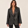 Blazer eco-pelle