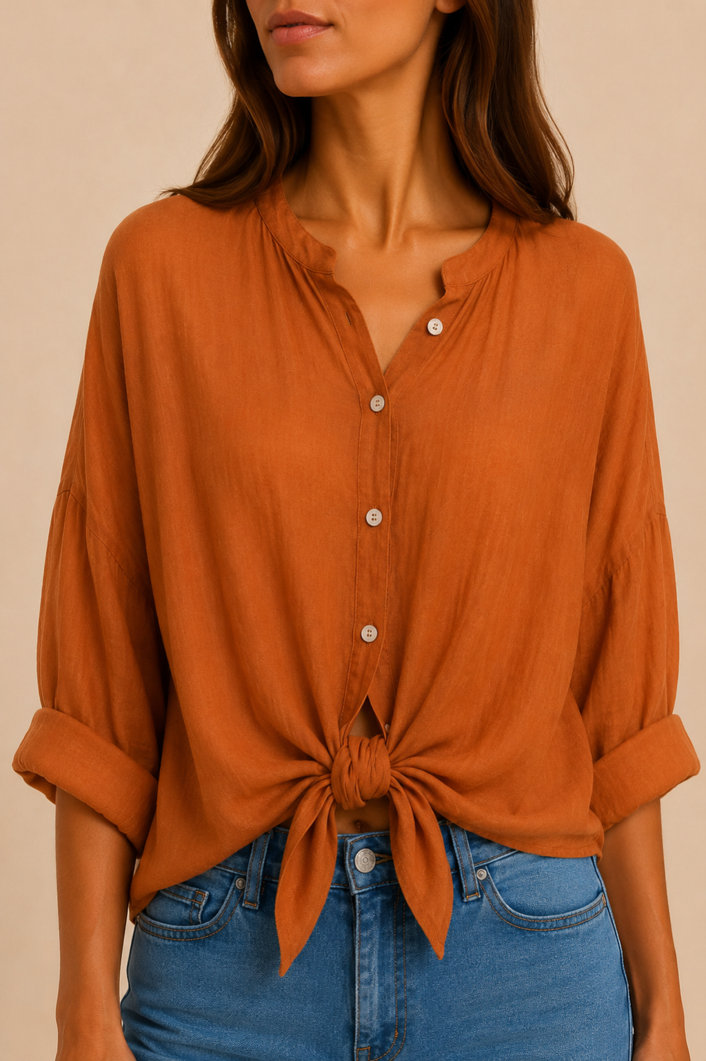 Camicia Arancione