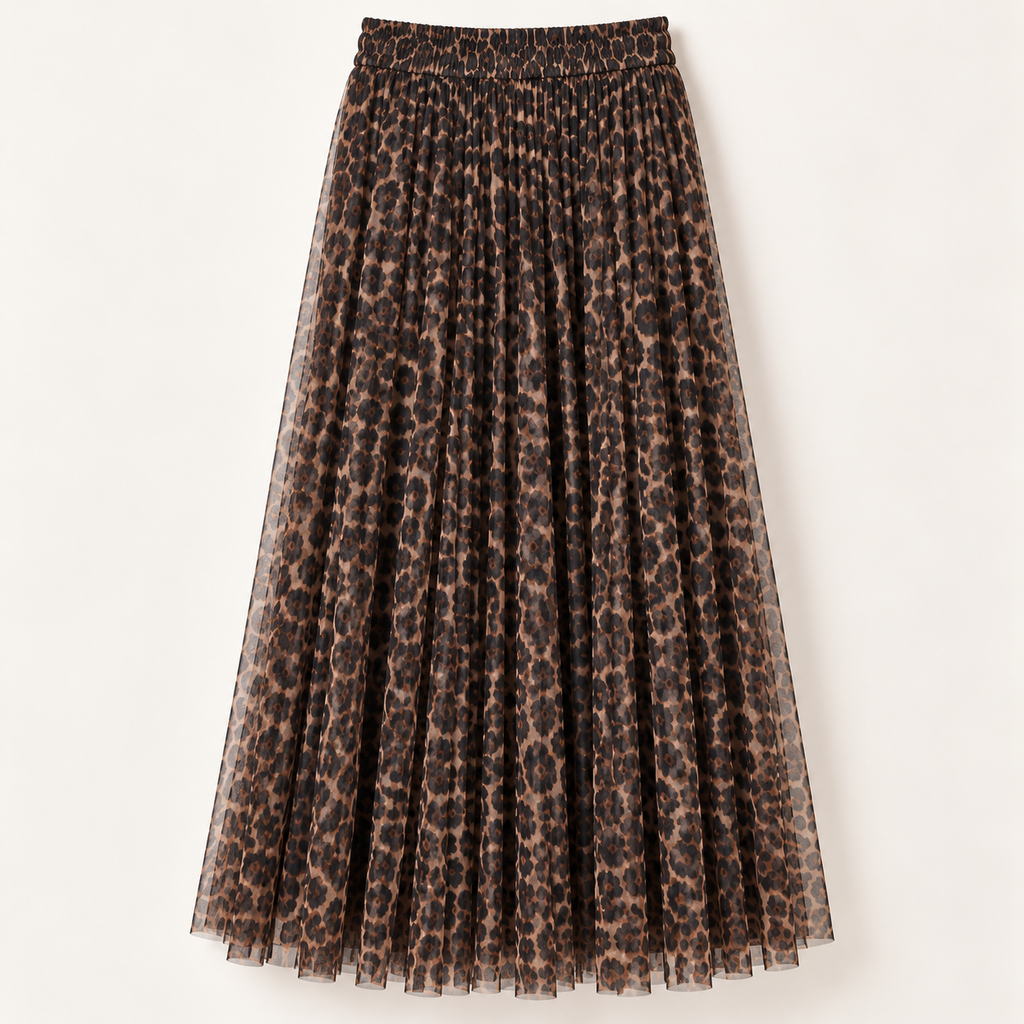 Gonna Tulle Animalier