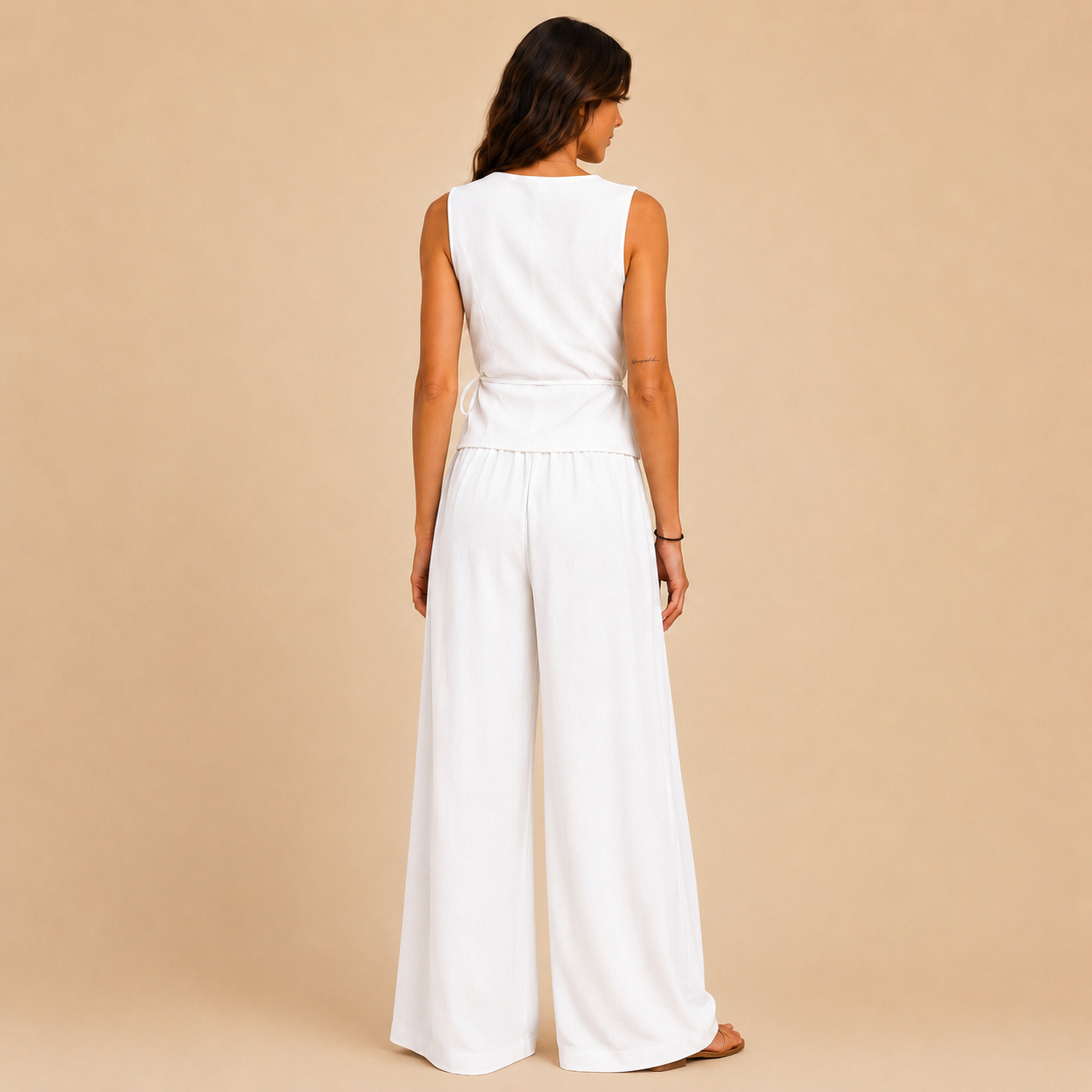 Cordinato gilet e pantalone