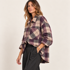 Camicia check taschino