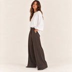 T-shirt manica lunga svasata