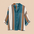 Camicia righe multicolor