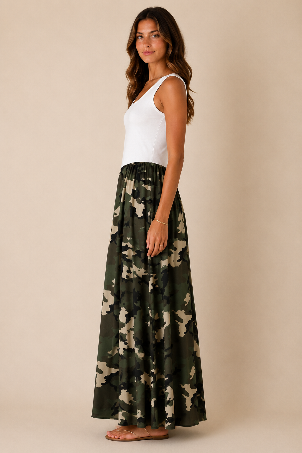 Abito lungo militare