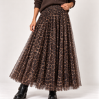 Gonna Tulle Animalier