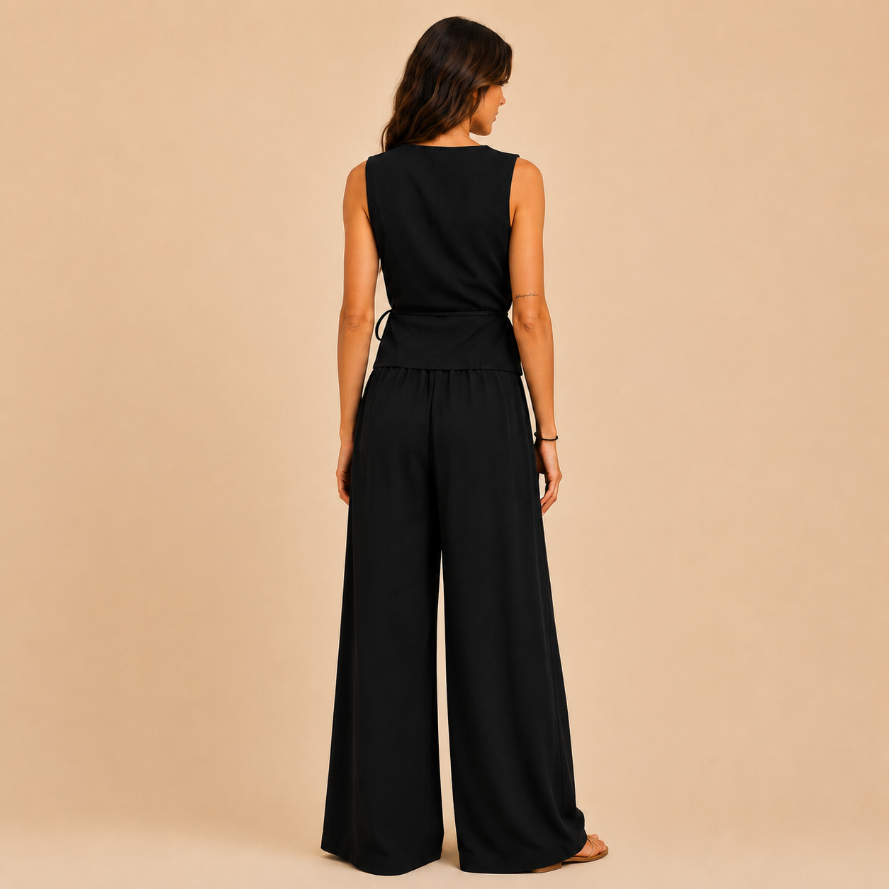 Cordinato gilet e pantalone