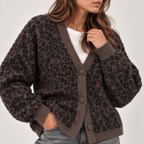 Cardigan Animalier