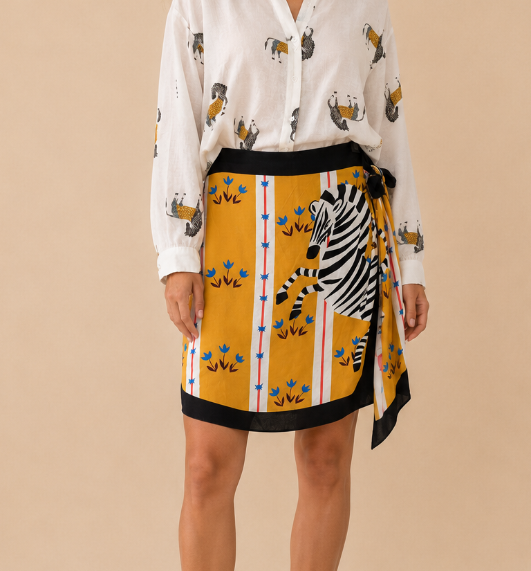Gonna pareo Zebra