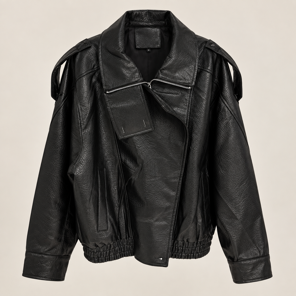 Bomber eco pelle star