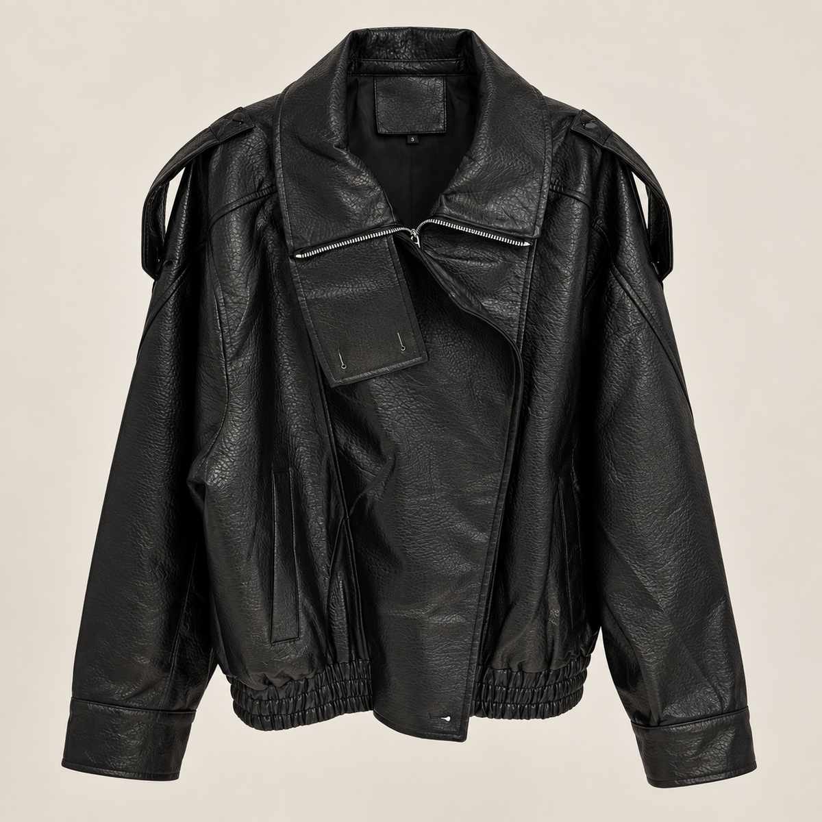 Bomber eco pelle star
