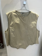 Gilet asimmetrico
