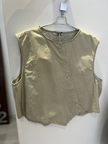 Gilet asimmetrico