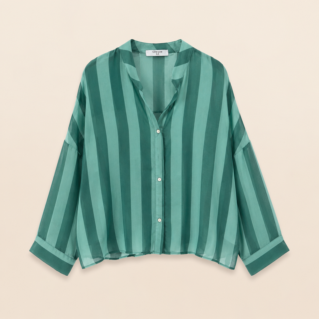 Camicia a righe