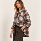 Camicia check taschino
