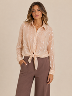 Camicia paillettes