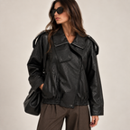 Bomber eco pelle star