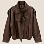 Bomber eco pelle star