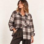 Camicia check taschino