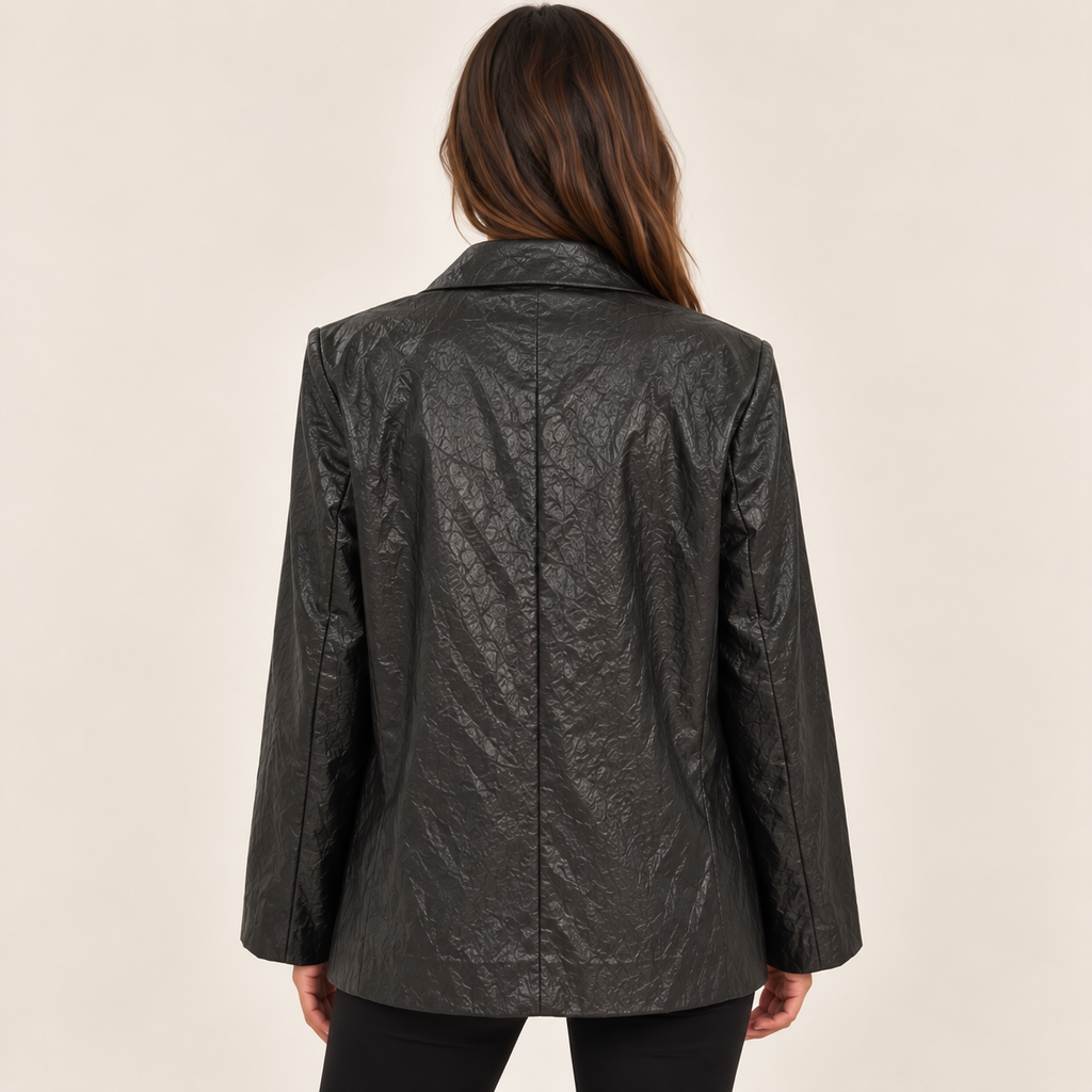 Blazer eco-pelle