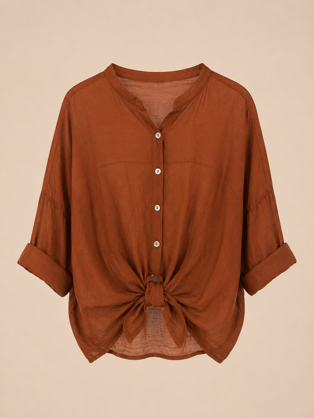 Camicia Terracotta