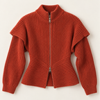 Cardigan zip