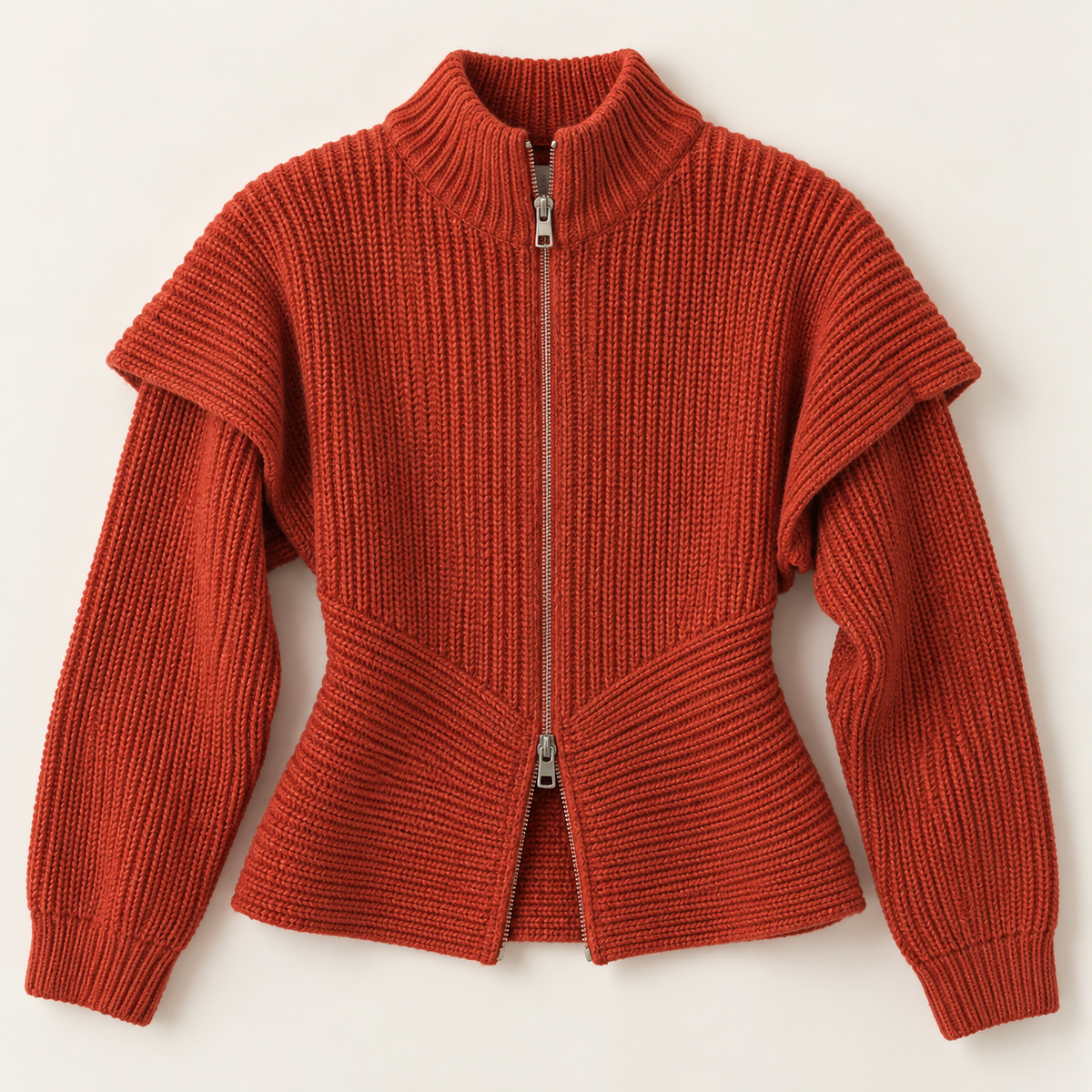 Cardigan zip