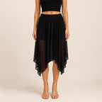 Gonna in pizzo con culotte