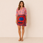 Camicia a righe con Aragosta