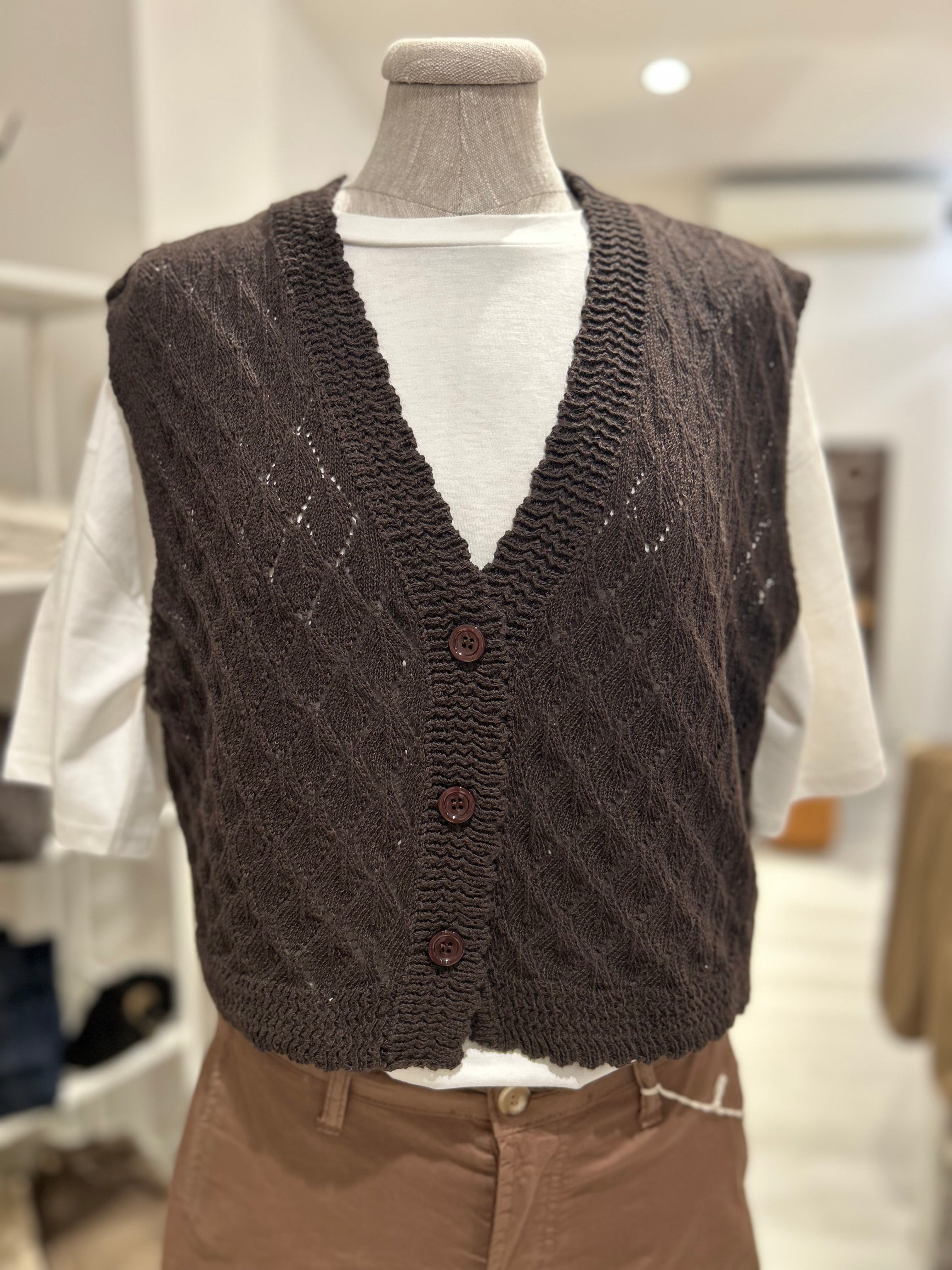 Gilet crochet