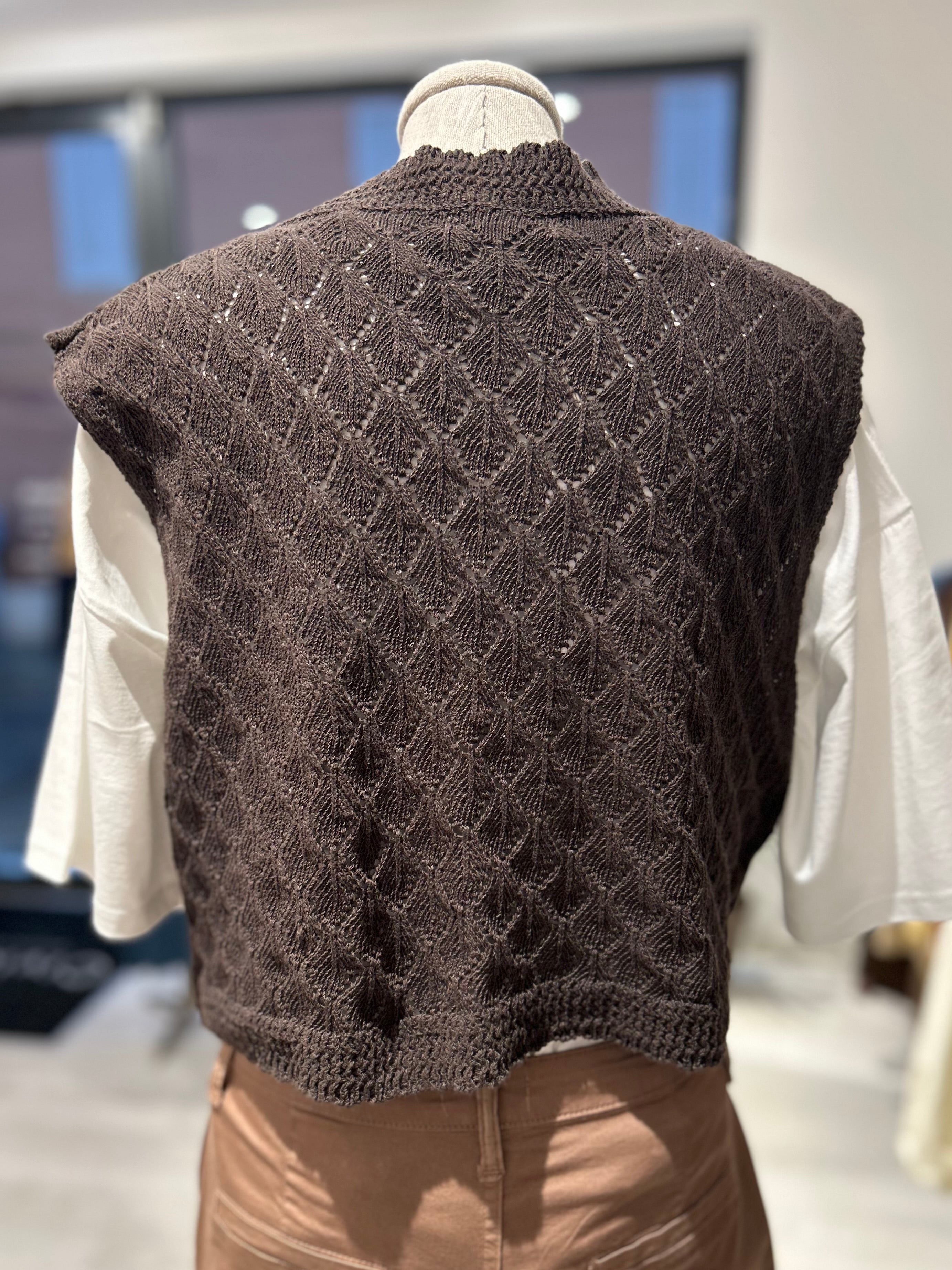Gilet crochet