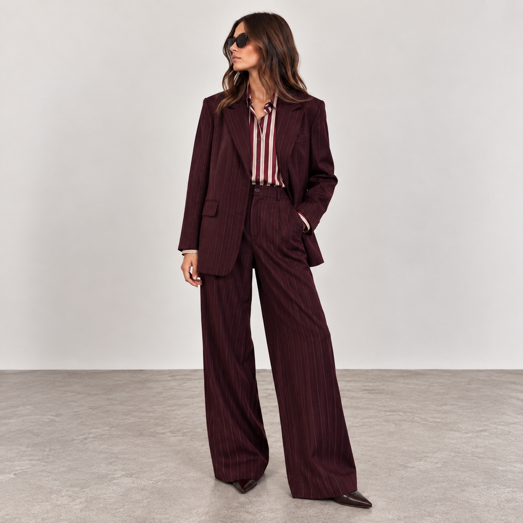 Blazer gessato