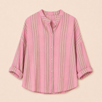 Camicia a righe orizzontali