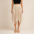 Gonna in pizzo con culotte