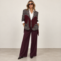 Blazer cuore frange
