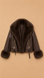Giacca Biker imbottita