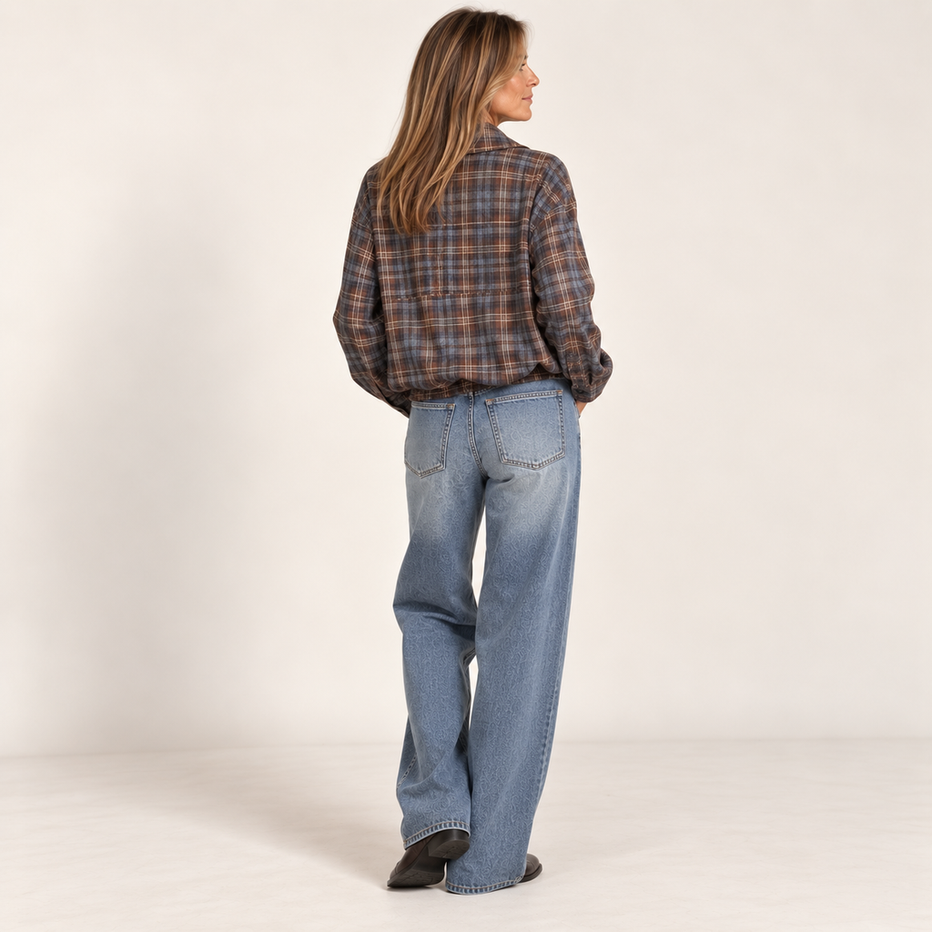 Camicia arricciata