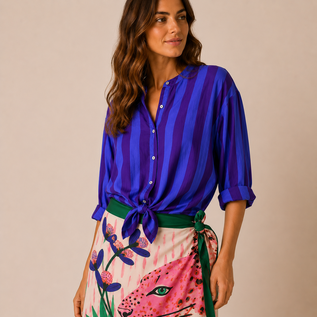 Camicia a righe