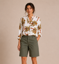 Camicia palme e pappagalli