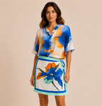 Camicia multicolor