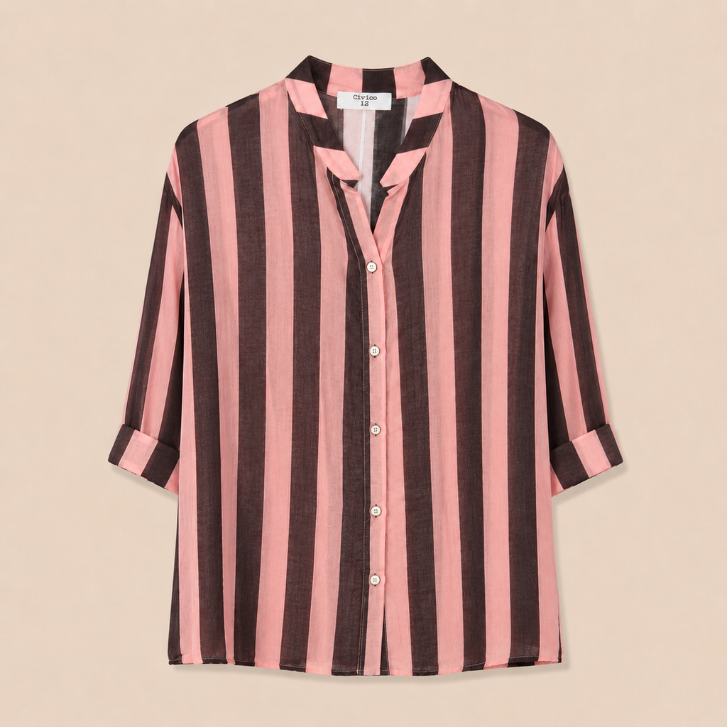 Camicia a righe
