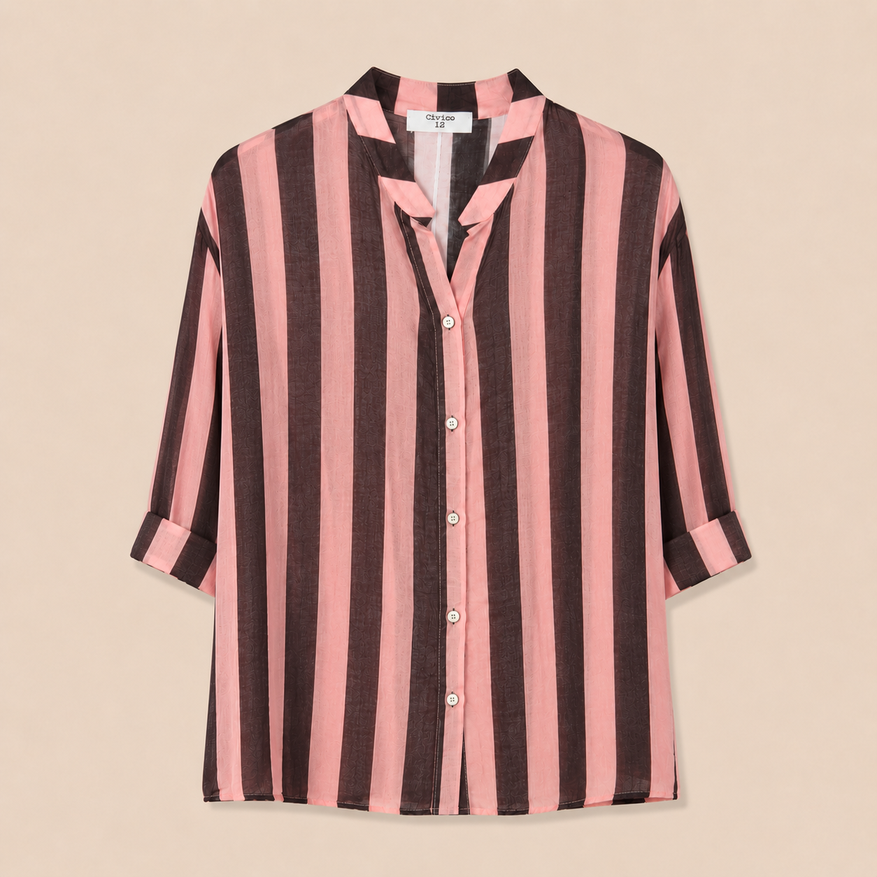 Camicia a righe
