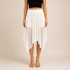 Gonna in pizzo con culotte